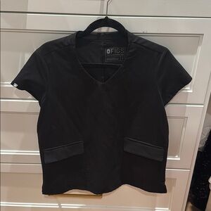 Figs Vneck Scrub Top Size S